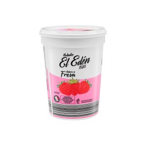 Helado fresa El Edén