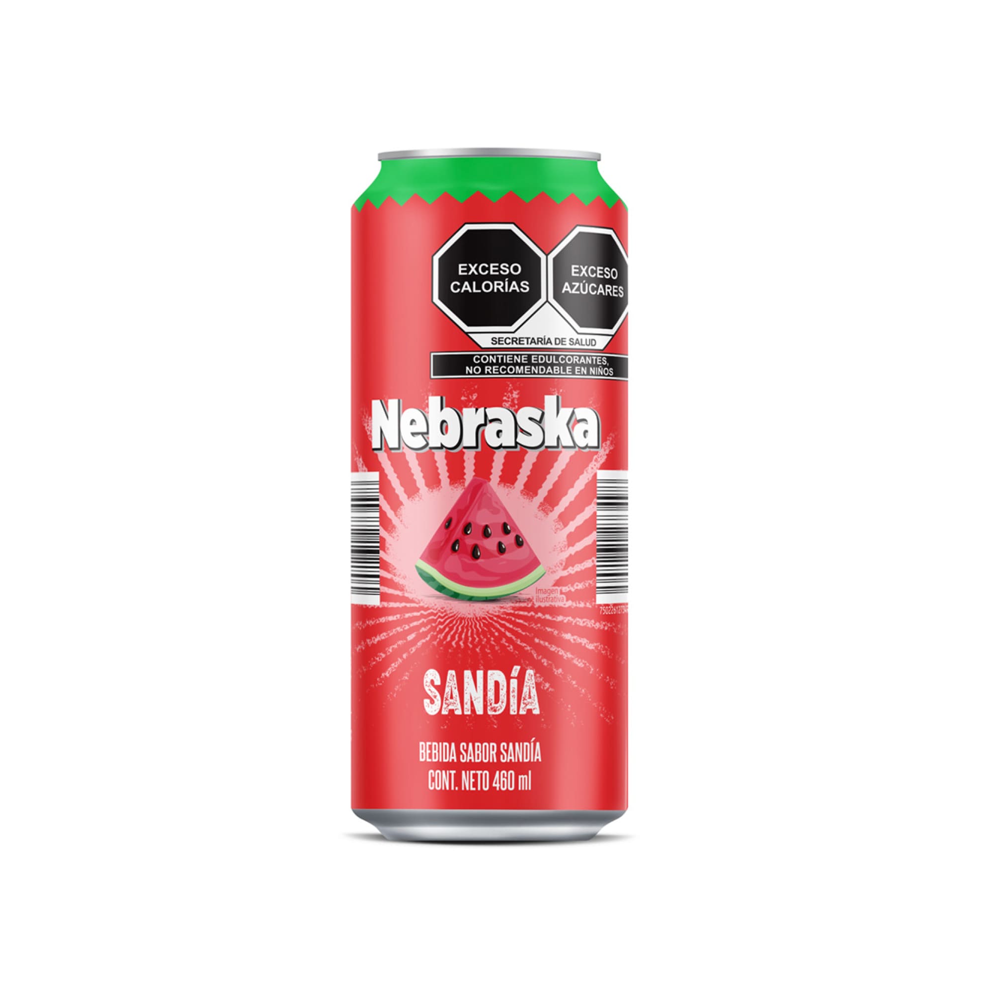 Bebida Nebraska Sabor Sandia (460ml) - Image 2