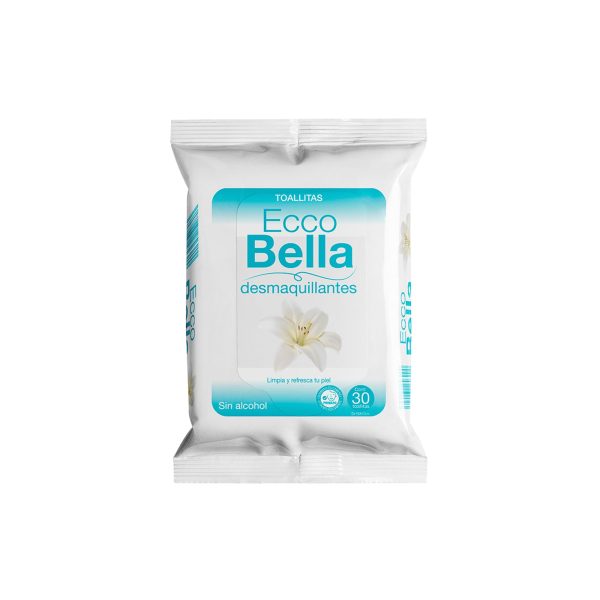 Toallas desmaquillantes Ecco Bella 30 pzas
