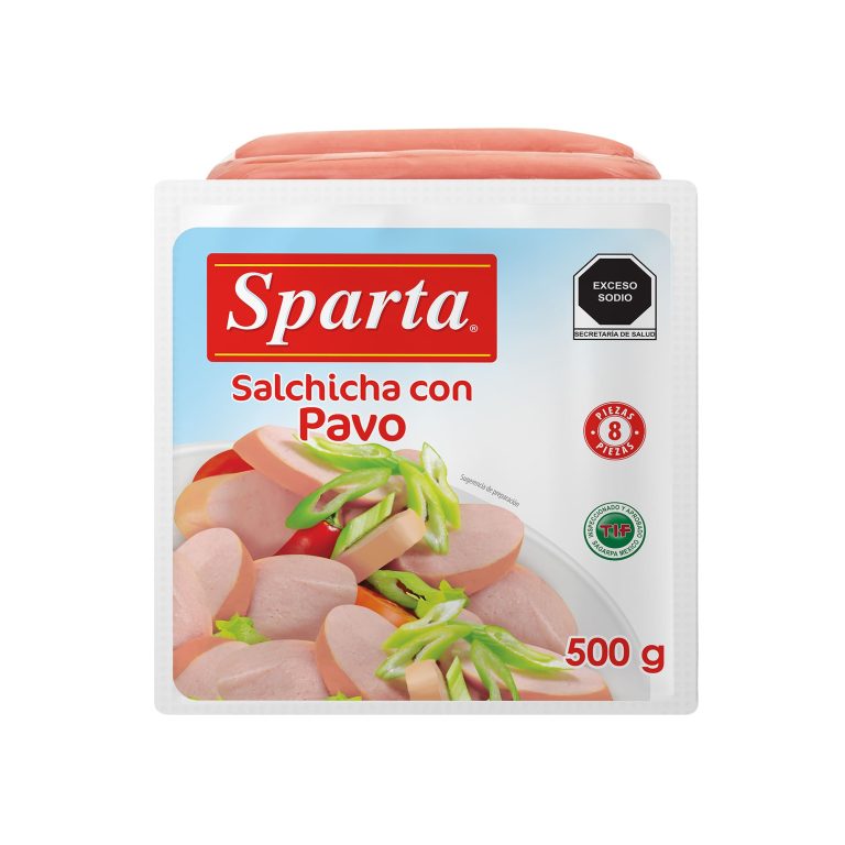 Salchicha con pavo Sparta