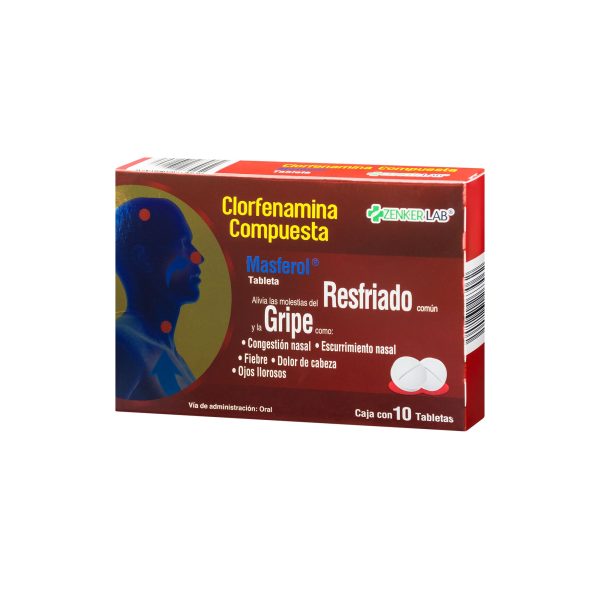 Antigripal Clorfenamina Compuesta Zenker Lab - Image 3