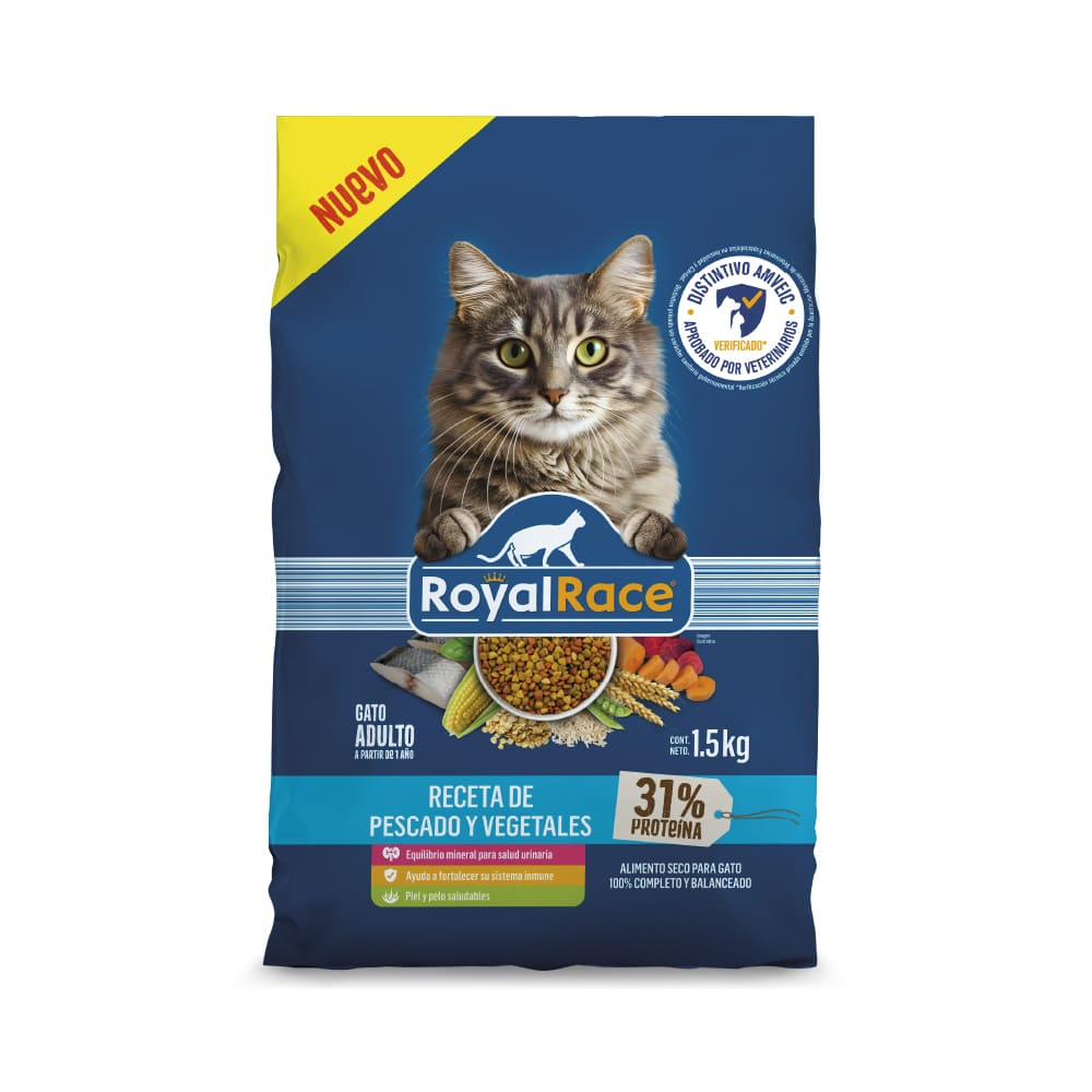 Gato Adulto – Pescado 1.5kg Royal Race
