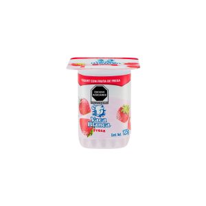 Yogurt con fruta de fresa (125g) Vaca Blanca