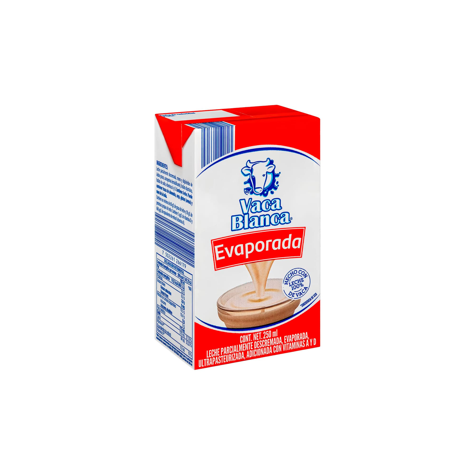 Leche Evaporada Vaca Blanca (250ml) - Image 5