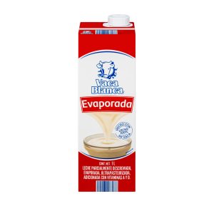 Leche Evaporada Vaca Blanca