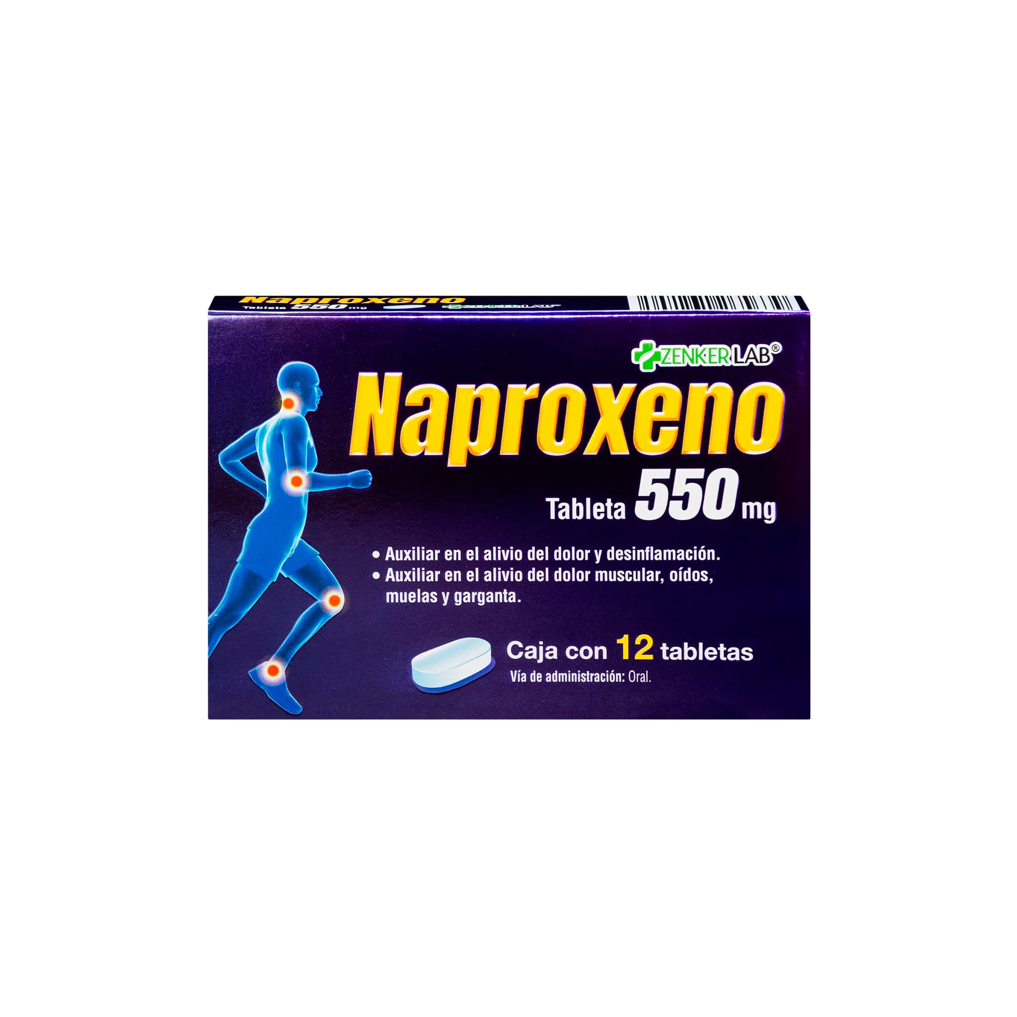 Naproxeno 550mg ZenkerLab
