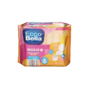 Toallas Femeninas Regular con Alas Ecco Bella