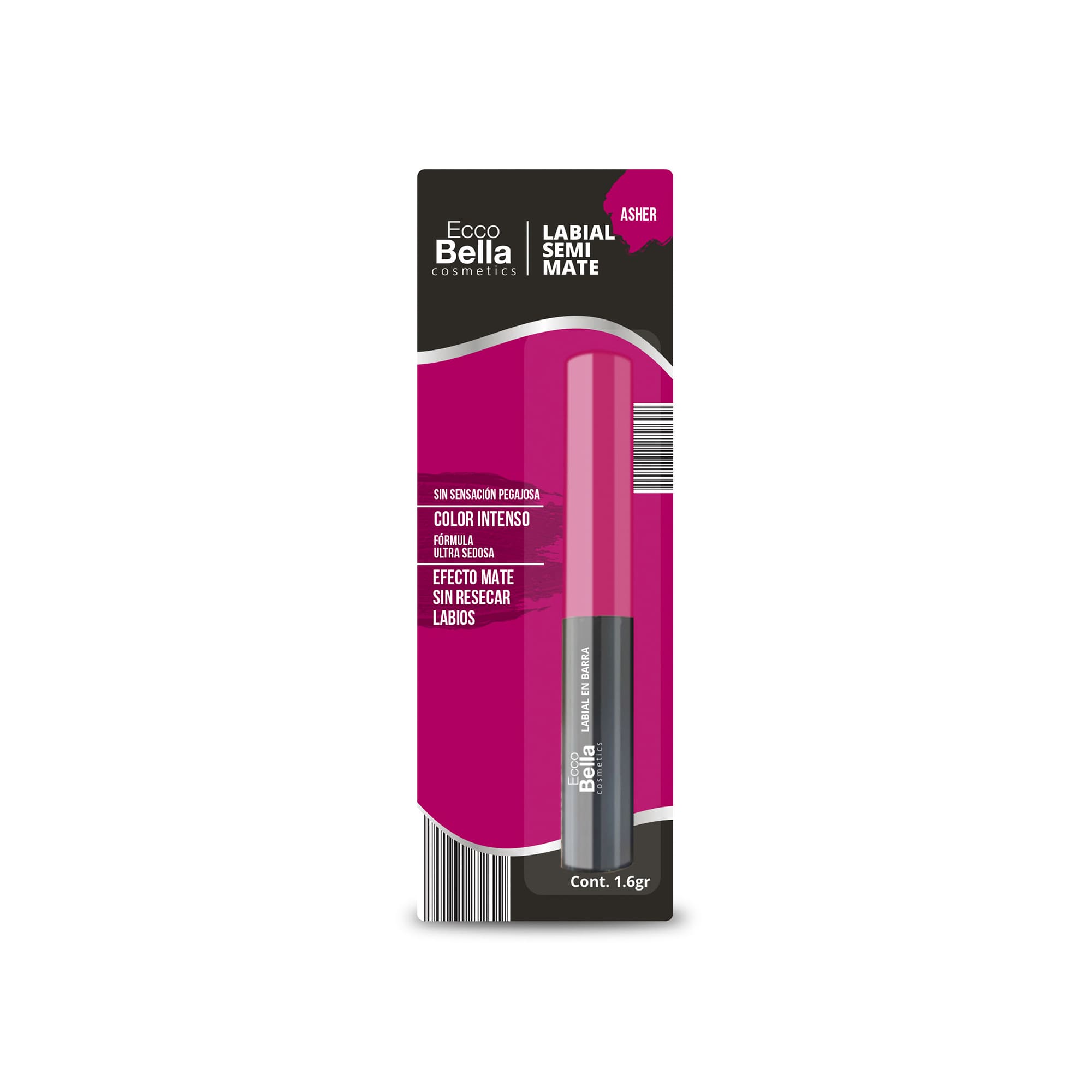 Labial semi mate Asher