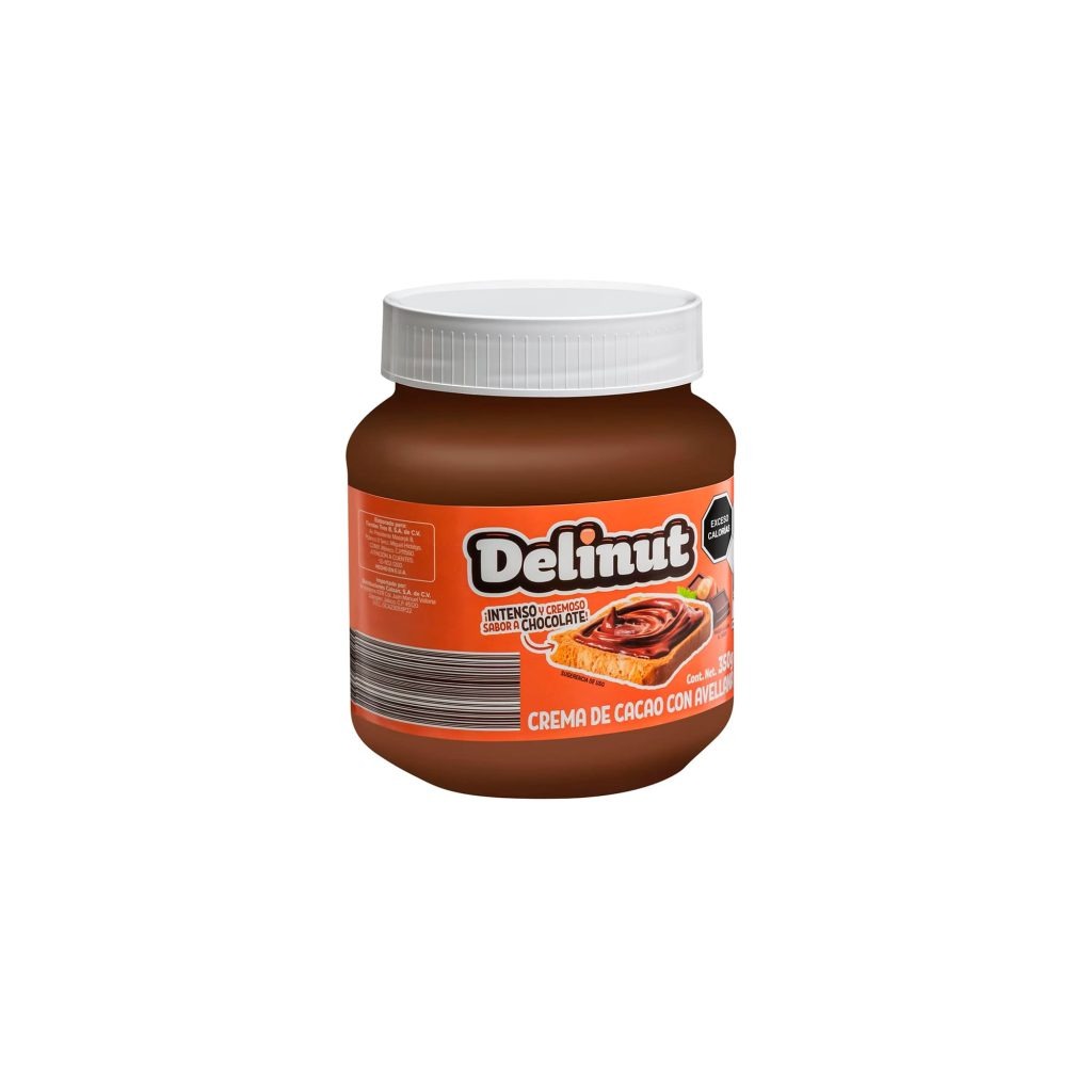 Crema cacao y avellana Delinut | Tiendas 3b