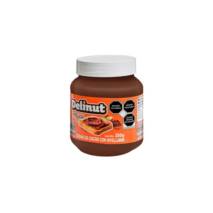 Crema cacao y avellana Delinut | Tiendas 3b