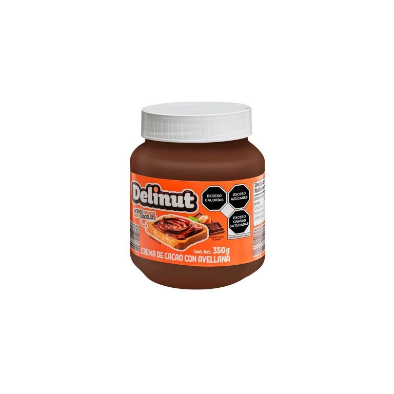 Crema cacao y avellana Delinut | Tiendas 3b