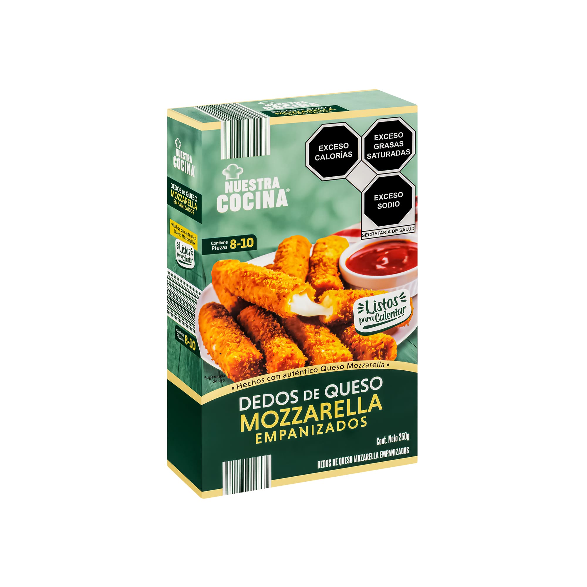 Dedos de queso mozzarella empanizados Nuestra Cocina - Image 2