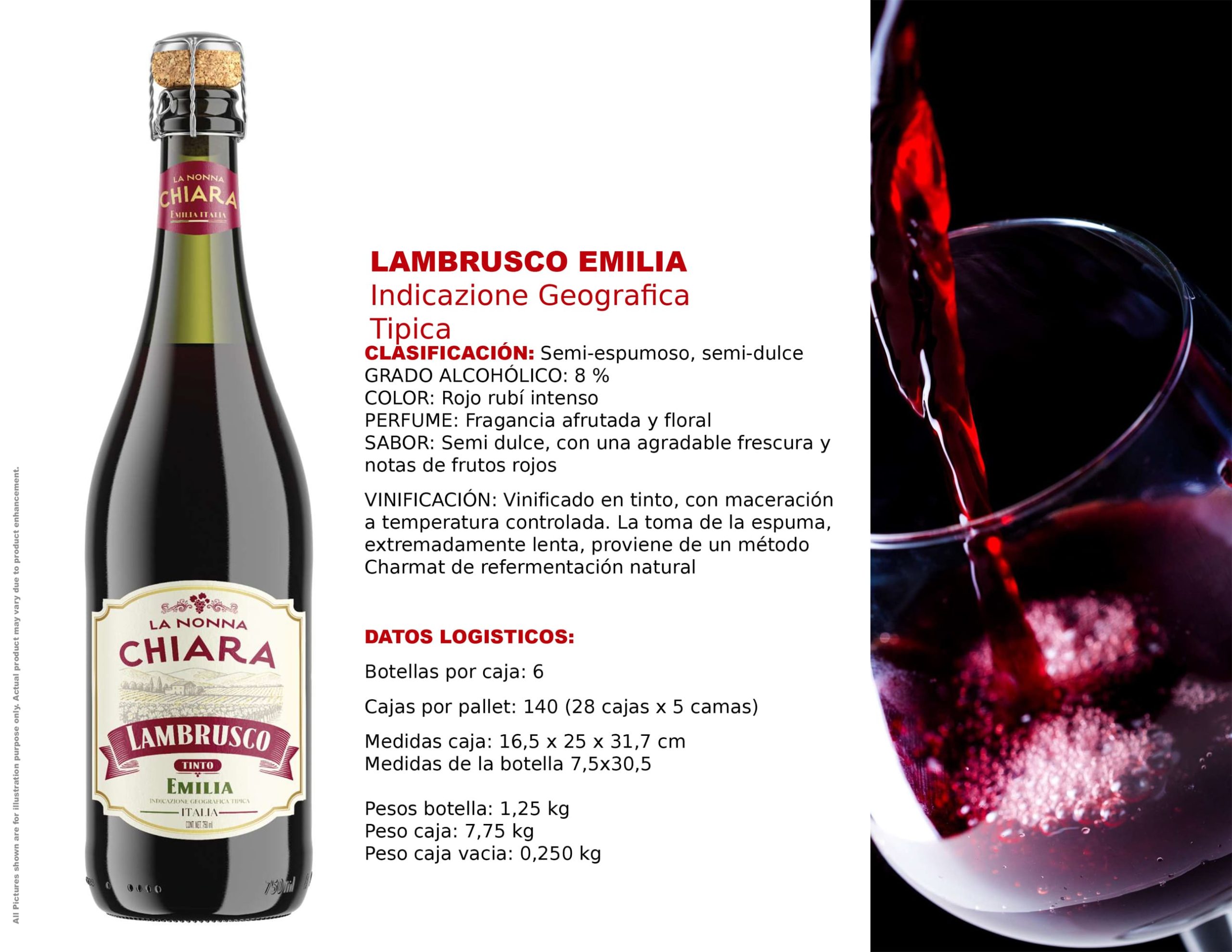 Vino Lambrusco Nonna Chiara - Image 3