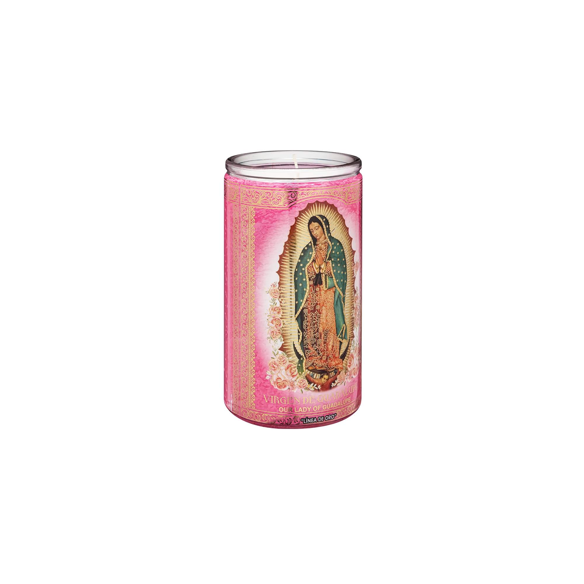 Veladora Jumbo Virgen Guadalupe Candelaria - Image 3