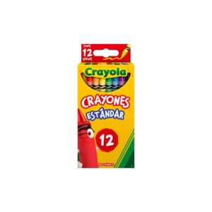 Crayones estandar 12 pzas Crayola