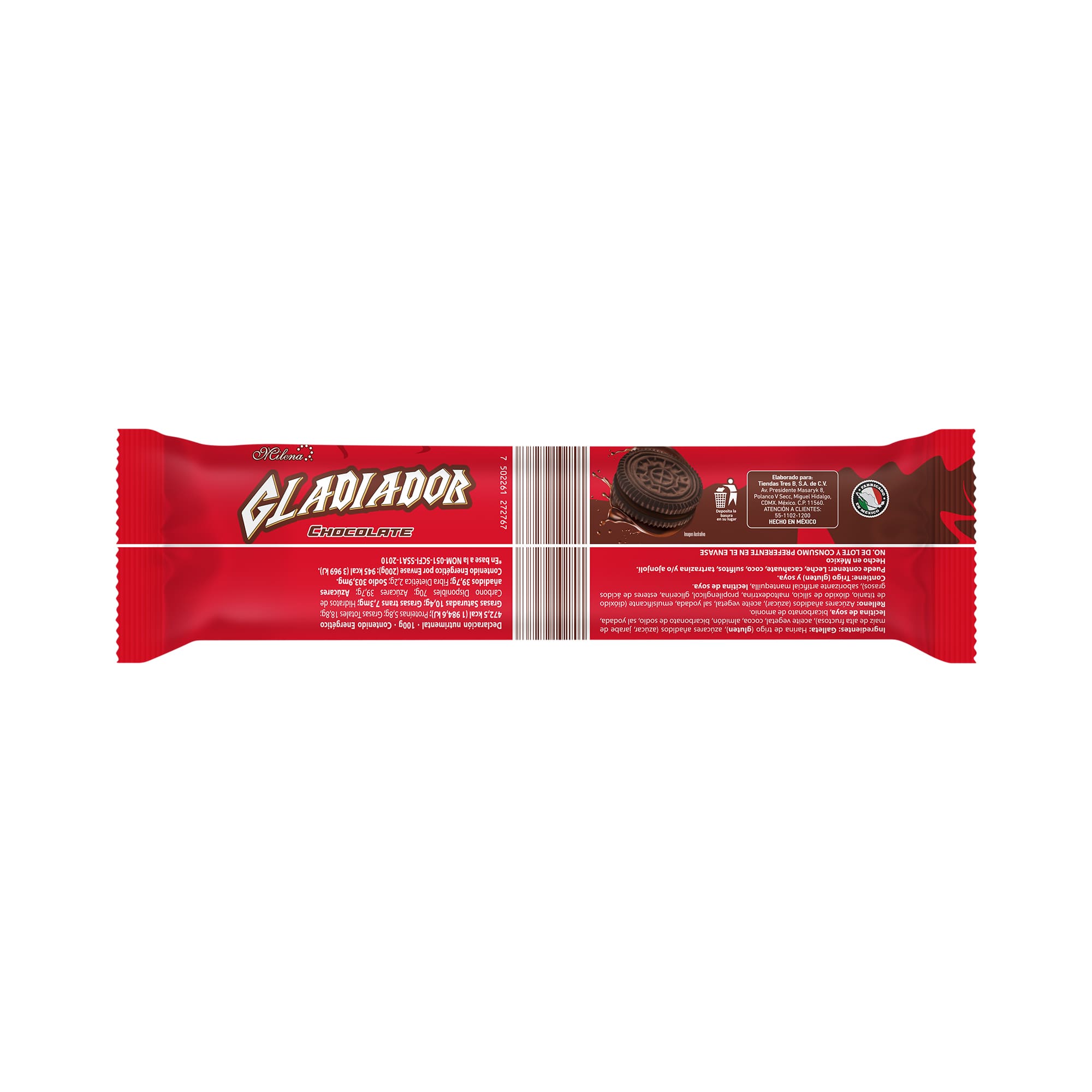 Galleta Gladiador Chocolate Milena - Image 2