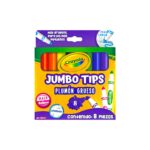 Plumón jumbo tips 8 pzas Crayola