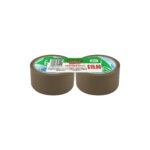 Cinta adhesiva de empaque canela de 48mm x50mm duo pack 1 Devek