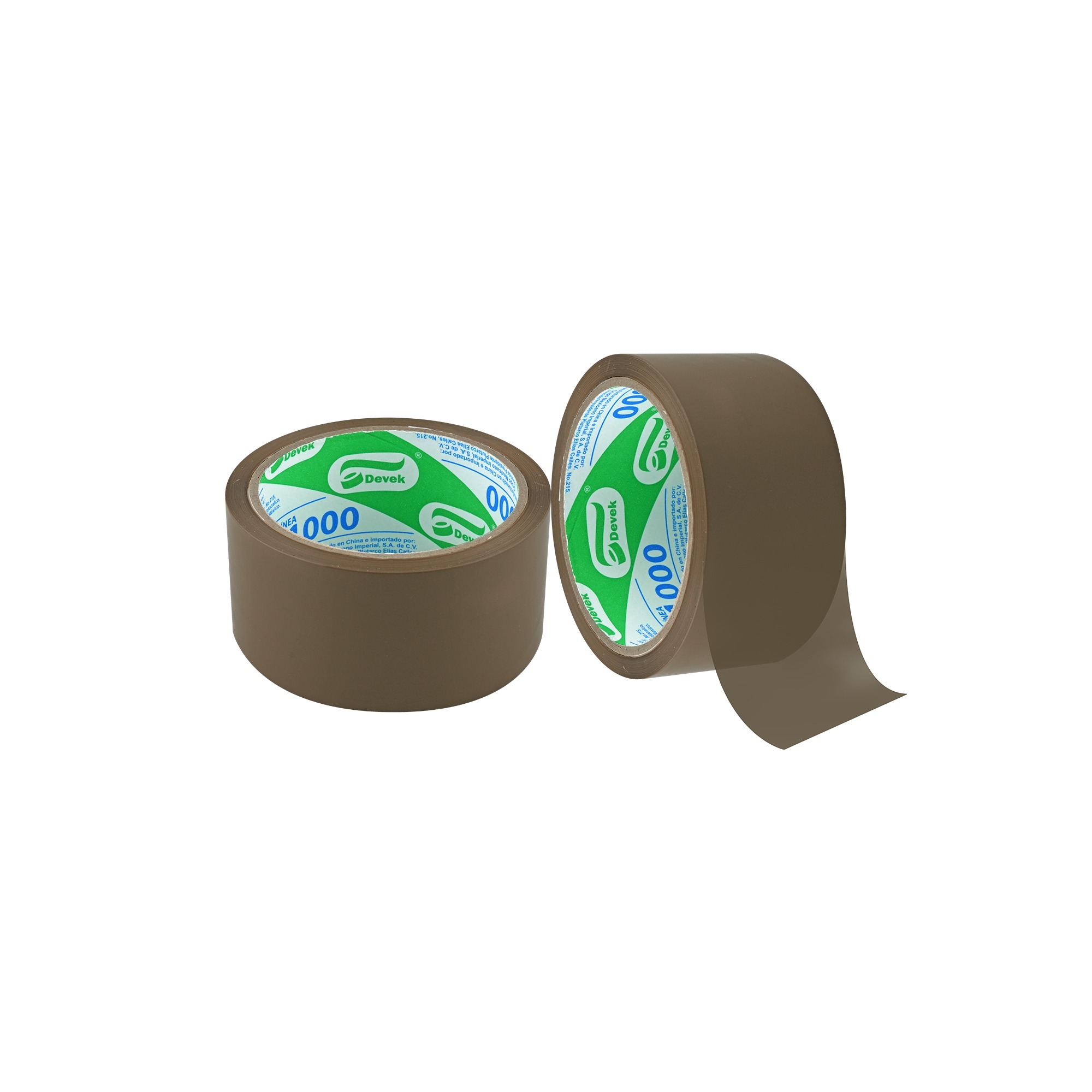 Cinta adhesiva de empaque canela de 48mm x50mm duo pack 1 Devek - Image 2