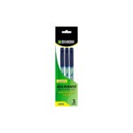Bolígrafo Mediano Negro 3 pzas Dixon