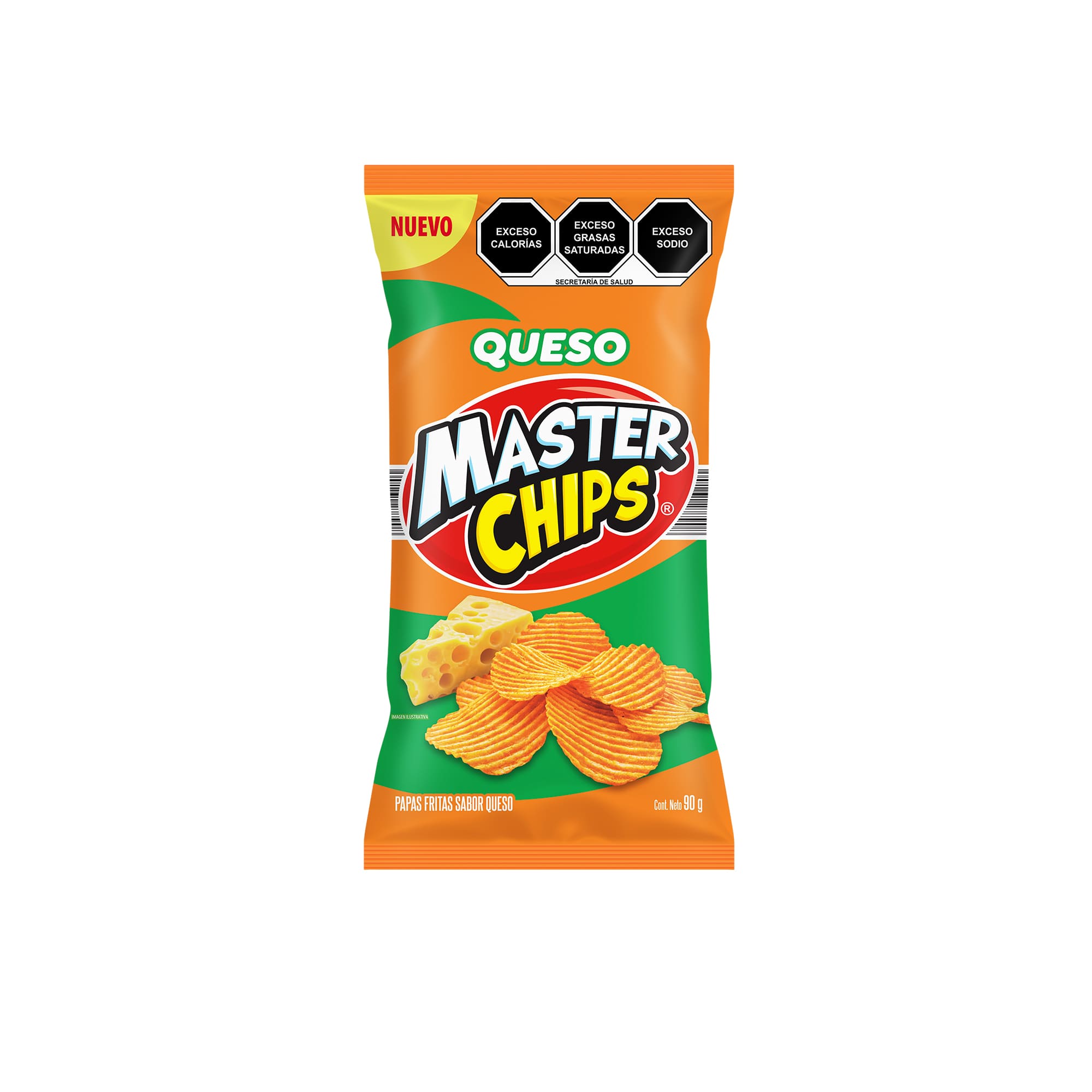 Papa Ondulada Queso Masterchips