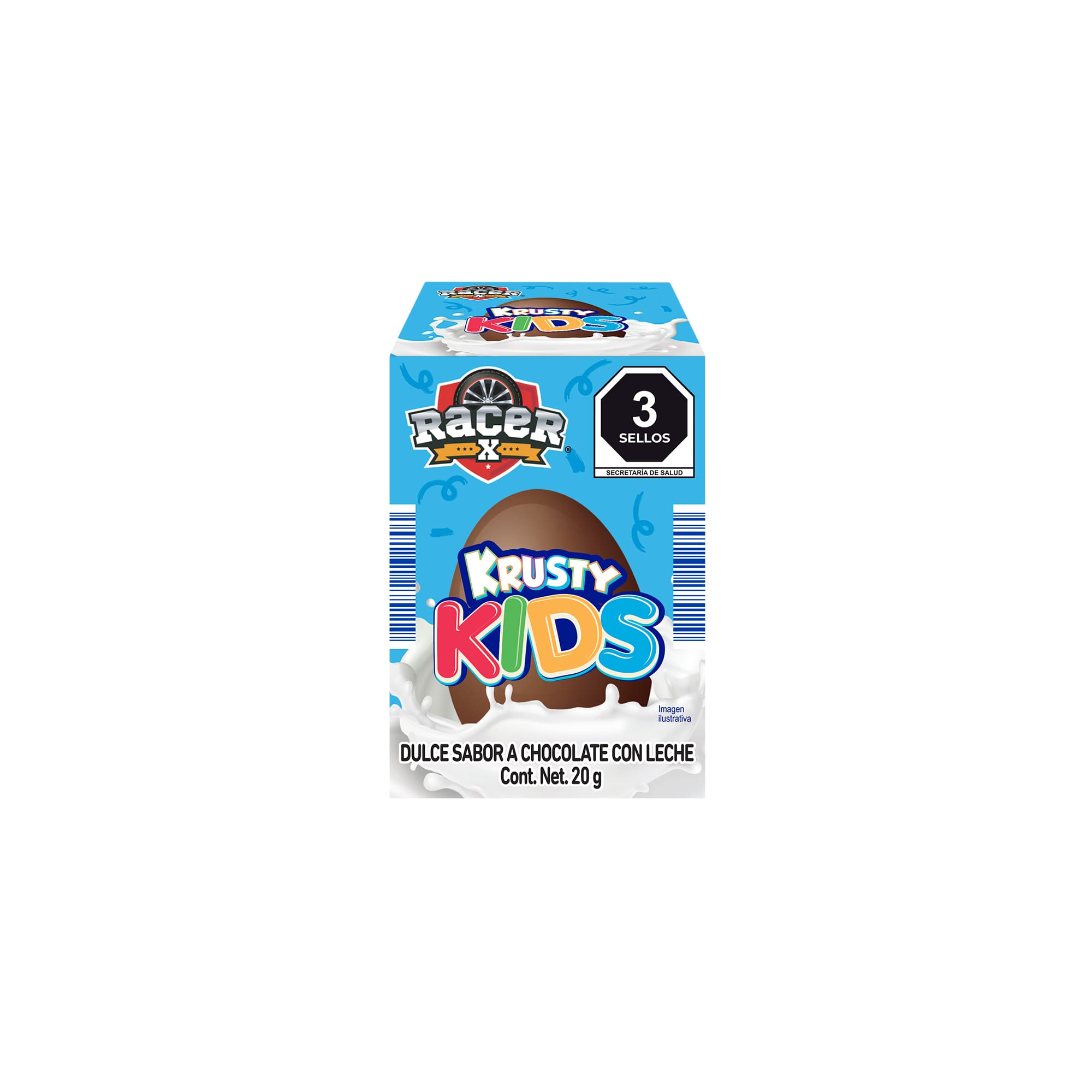Chocolate Huevo Niño Krusty Sorpresa - Image 3
