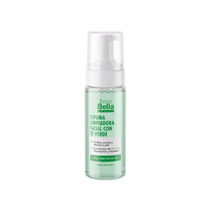 Espuma limpiadora facial con té verde Ecco Bella